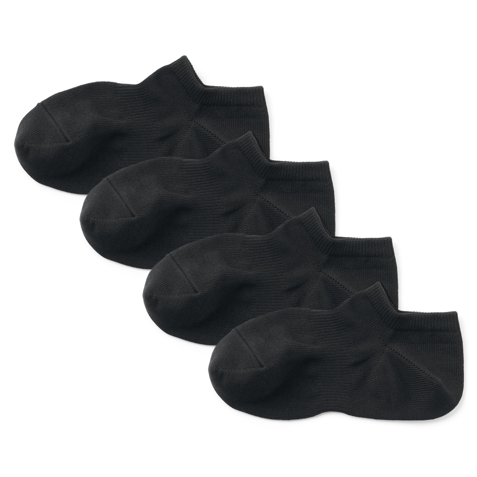 婦人　足なり直角　スニーカーイン（４足組）