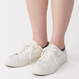 婦人　足なり直角　スニーカーイン　※再生コットン