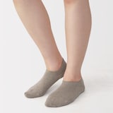 婦人　足なり直角　スニーカーイン　※再生コットン