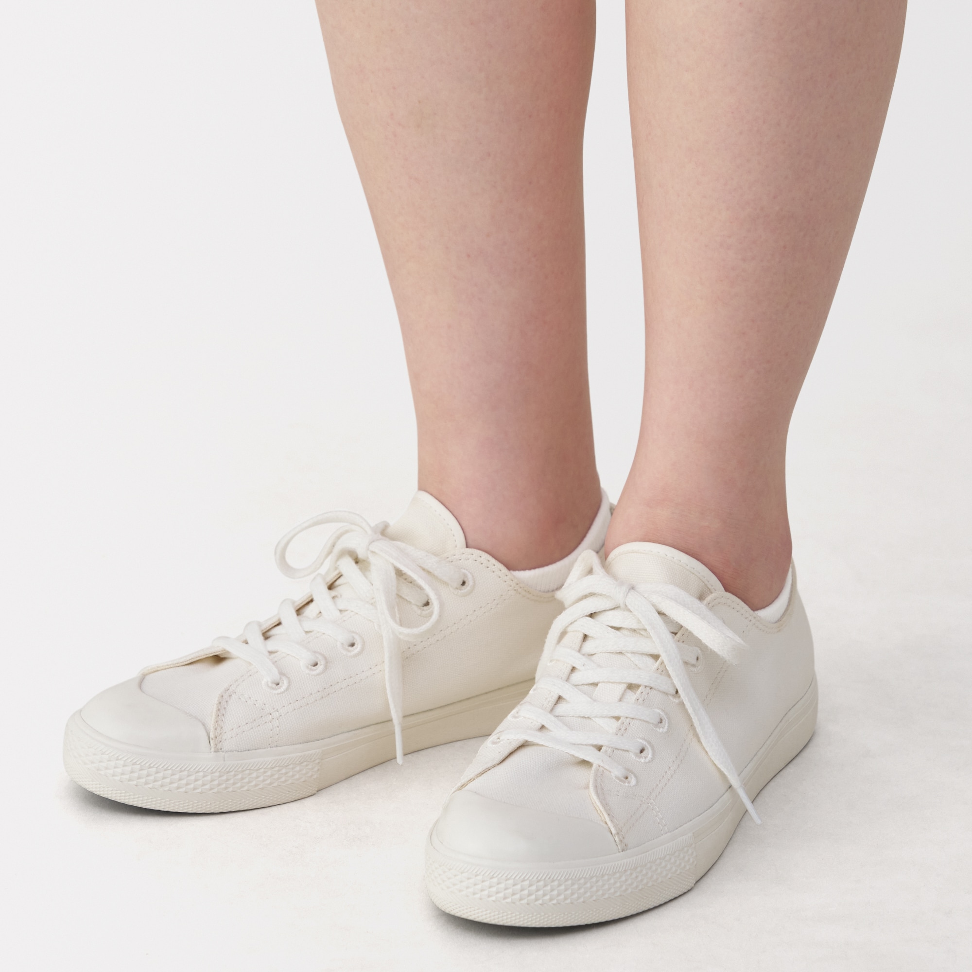 婦人　足なり直角　パイル編みスニーカーイン