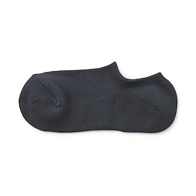 婦人　足なり直角　パイル編みスニーカーイン（ラインなし）