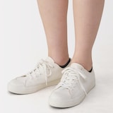 婦人　足なり直角　パイル編みスニーカーイン