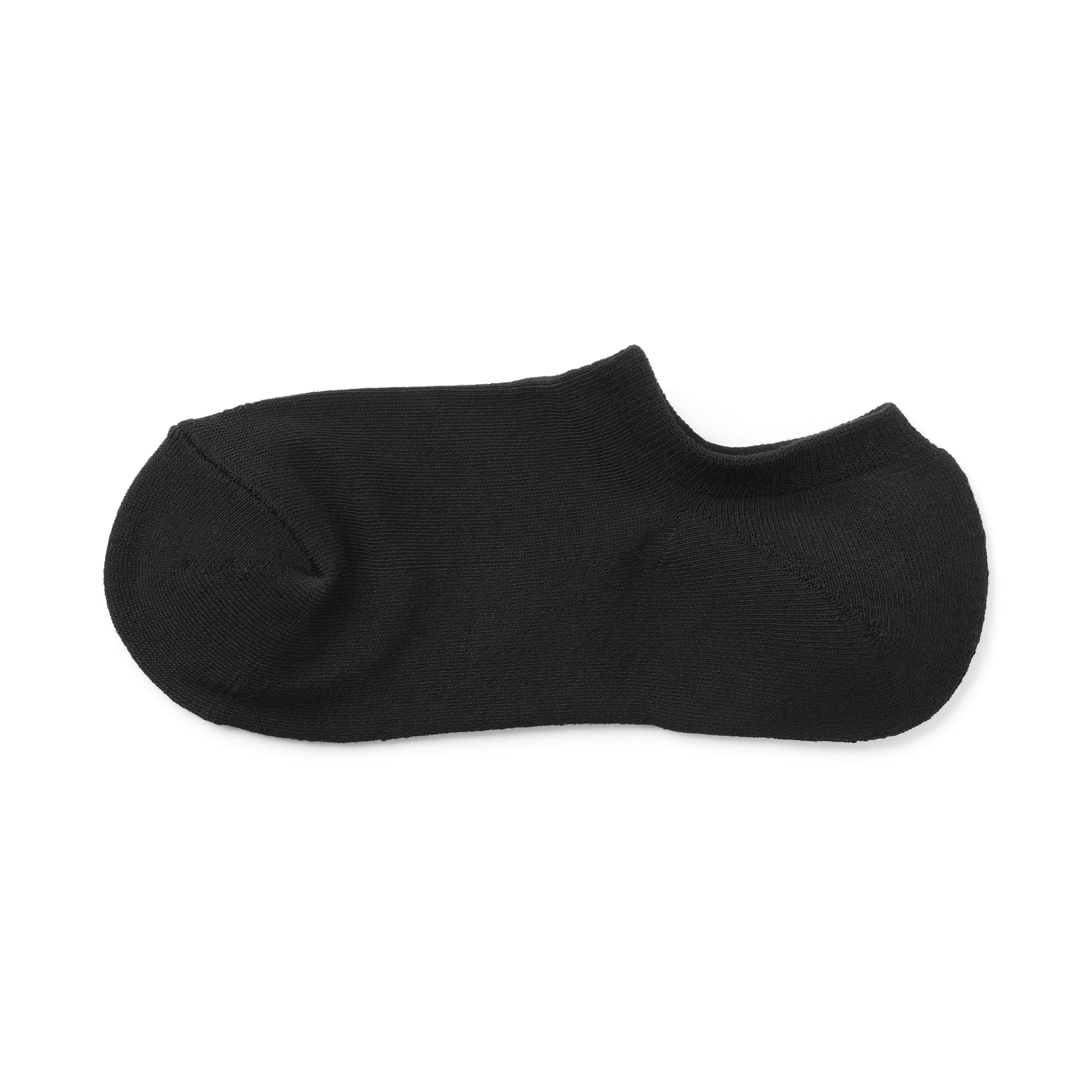 婦人　足なり直角　パイル編みスニーカーイン