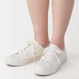 婦人　足なり直角　パイル編みスニーカーイン　※杢色