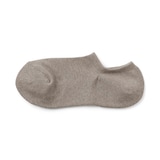 婦人　足なり直角　パイル編みスニーカーイン　※杢色