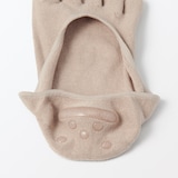 婦人　かかと滑り止め付き　深履き　５本指フットカバー