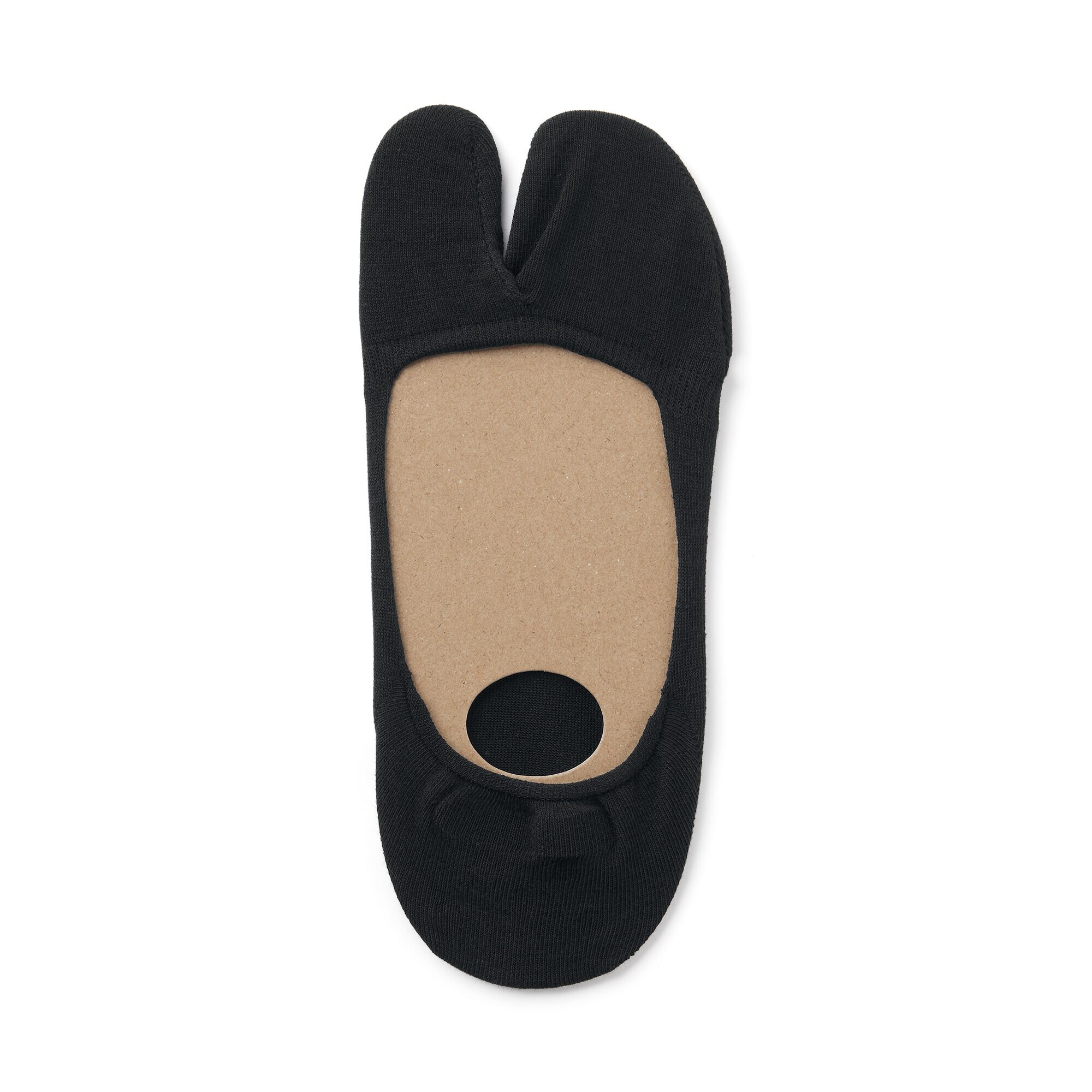 婦人　かかと滑り止め付き　たび型フットカバー