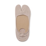 婦人　かかと滑り止め付き　たび型フットカバー