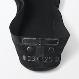 婦人　つま先に縫い目のない　浅履きフットカバー（かかと滑り止め付き）