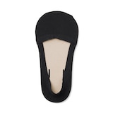 婦人　つま先に縫い目のない　深履きフットカバー（かかと滑り止め付き）