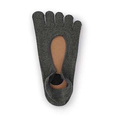 婦人　かかと滑り止め付き　深履き　５本指フットカバー