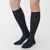 婦人　足なり直角　むくみを防ぐ　着圧ハイソックス　※一般医療機器