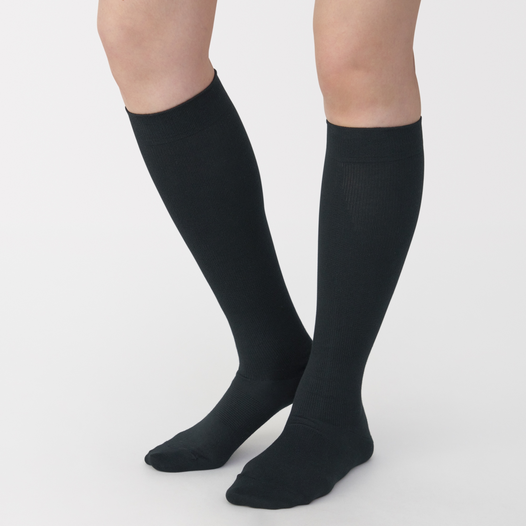 婦人　足なり直角　むくみを防ぐ　着圧ハイソックス　※一般医療機器