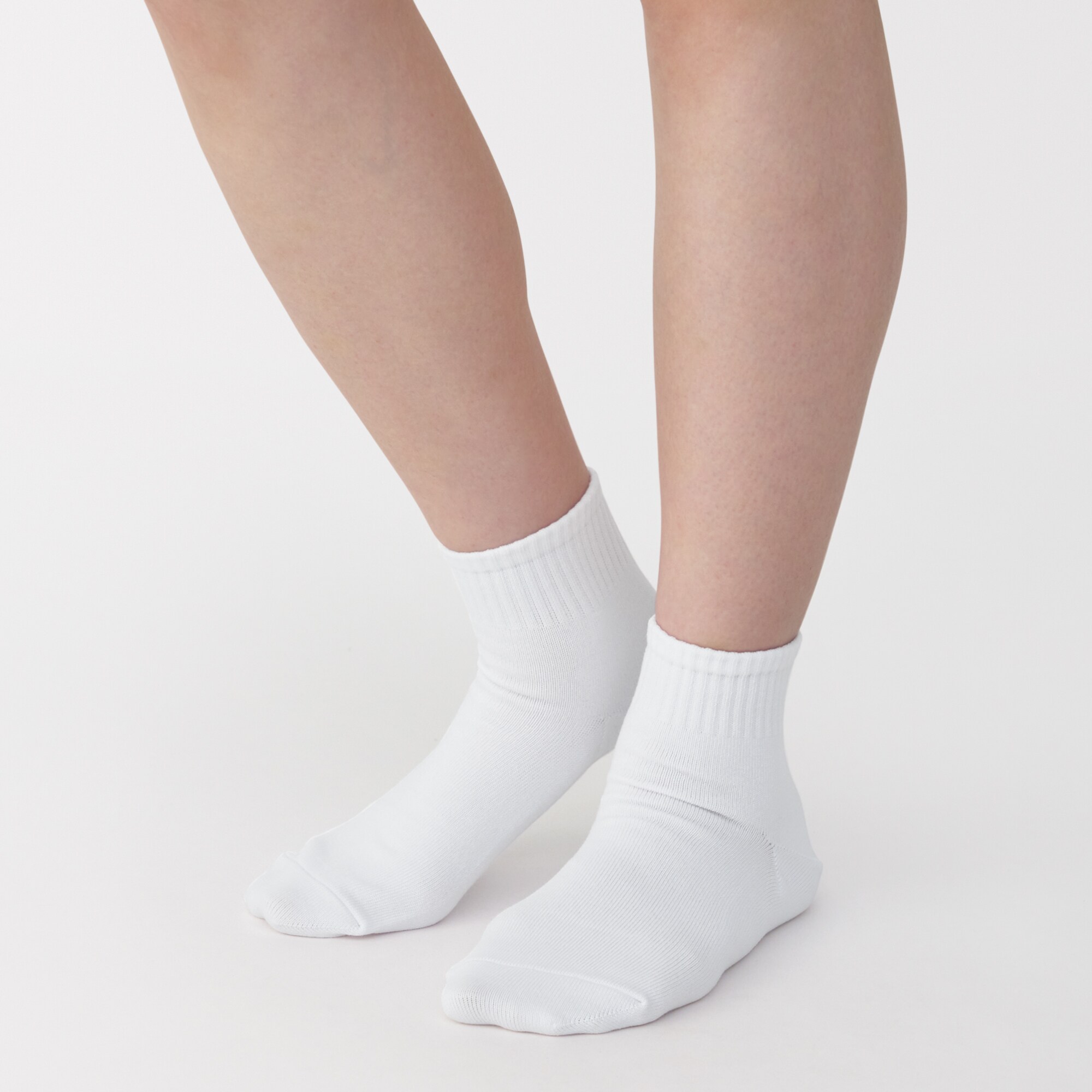 婦人　足なり直角　ショート丈靴下（４足組）