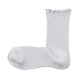 婦人　足なり直角　履き口やわらか　レーヨン混メロウ　靴下