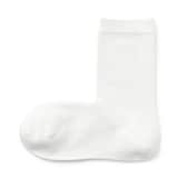 婦人　足なり直角　履き口やわらか　三層　靴下（口ゴムなし）