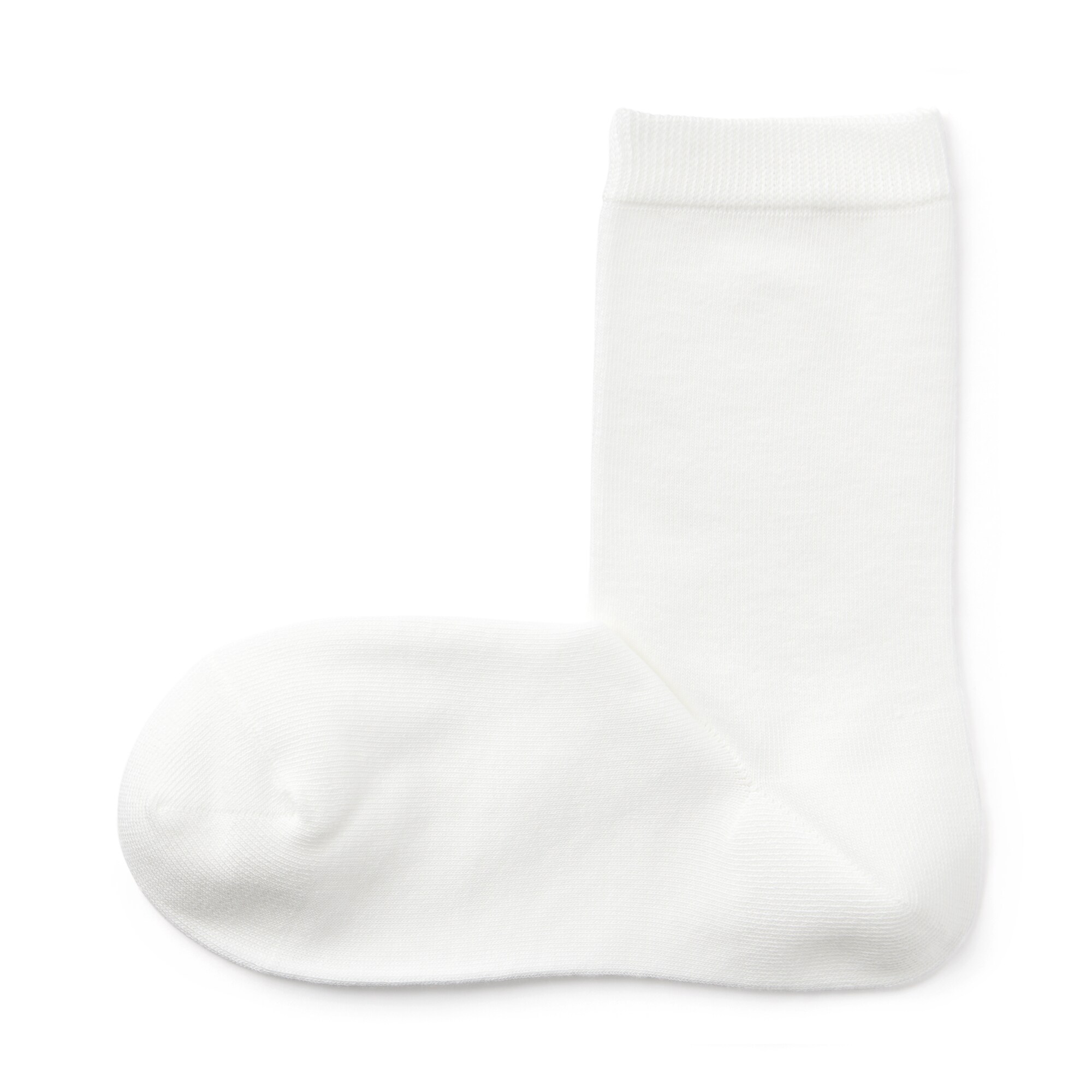 婦人　足なり直角　履き口やわらか　三層　靴下（口ゴムなし）