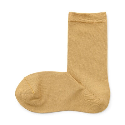 婦人　足なり直角　履き口やわらか　靴下（口ゴムなし・三層）