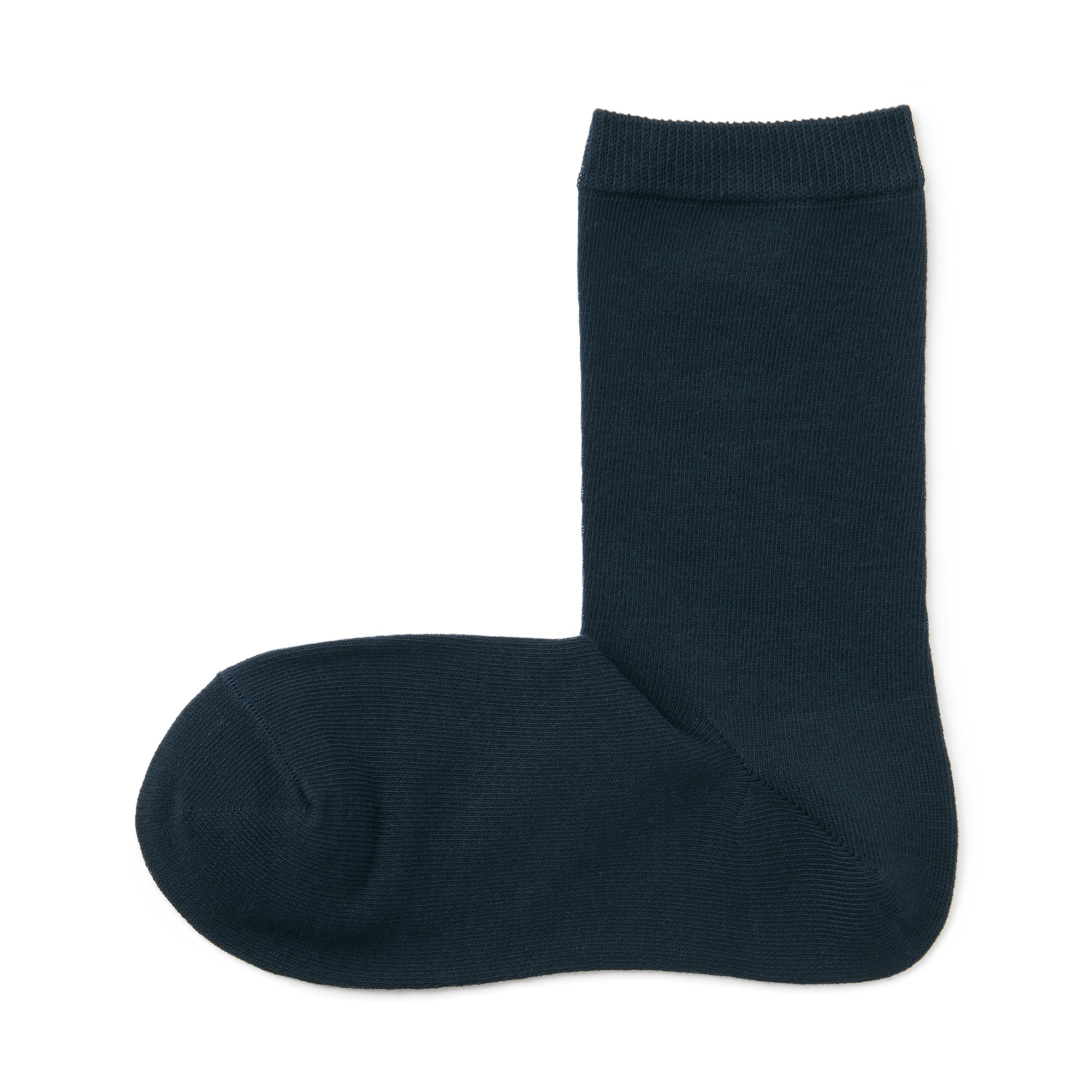 婦人　足なり直角　履き口やわらか　三層　靴下（口ゴムなし）