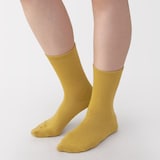 婦人　足なり直角　履き口やわらか　足首に沿う靴下