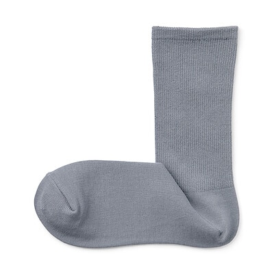 婦人　足なり直角　履き口やわらか　足首に沿う靴下