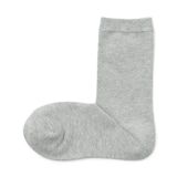 婦人　足なり直角　履き口やわらか　三層　靴下（口ゴムなし）※再生コットン