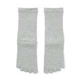 婦人　足なり直角　５本指靴下　※再生コットン