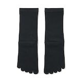 婦人　足なり直角　５本指靴下　※再生コットン