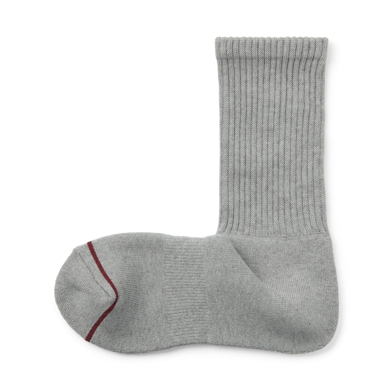 婦人　足なり直角　あったか綿　厚手靴下（ウール入り・無地）