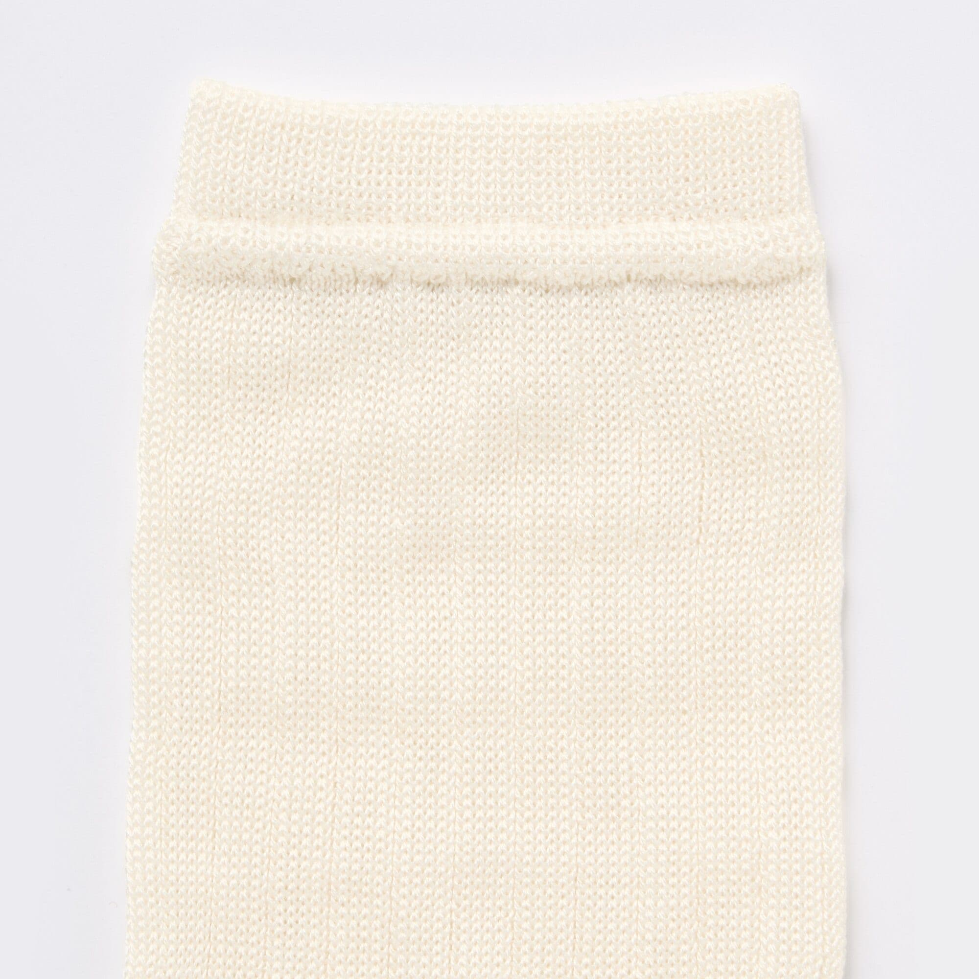 シルク混　レッグウォーマー