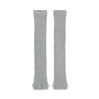 あったか綿　手にも使える　レッグウォーマー（ウール入り）