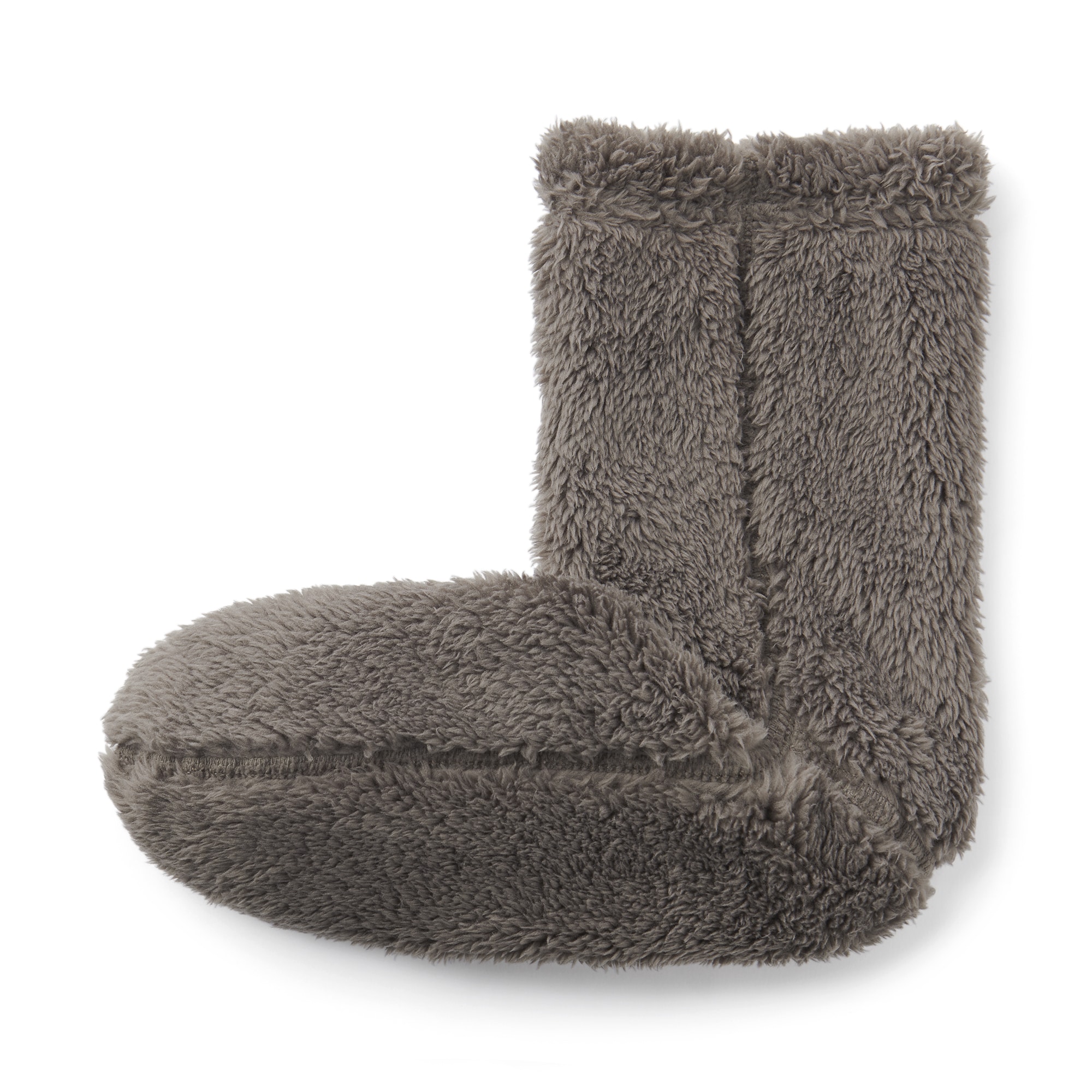 婦人　足なり直角　再生ポリエステル　ボアフリース　ルームソックス