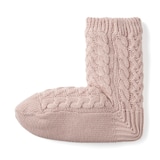 婦人　足なり直角　再生ポリエステル　内側ボア　ルームソックス