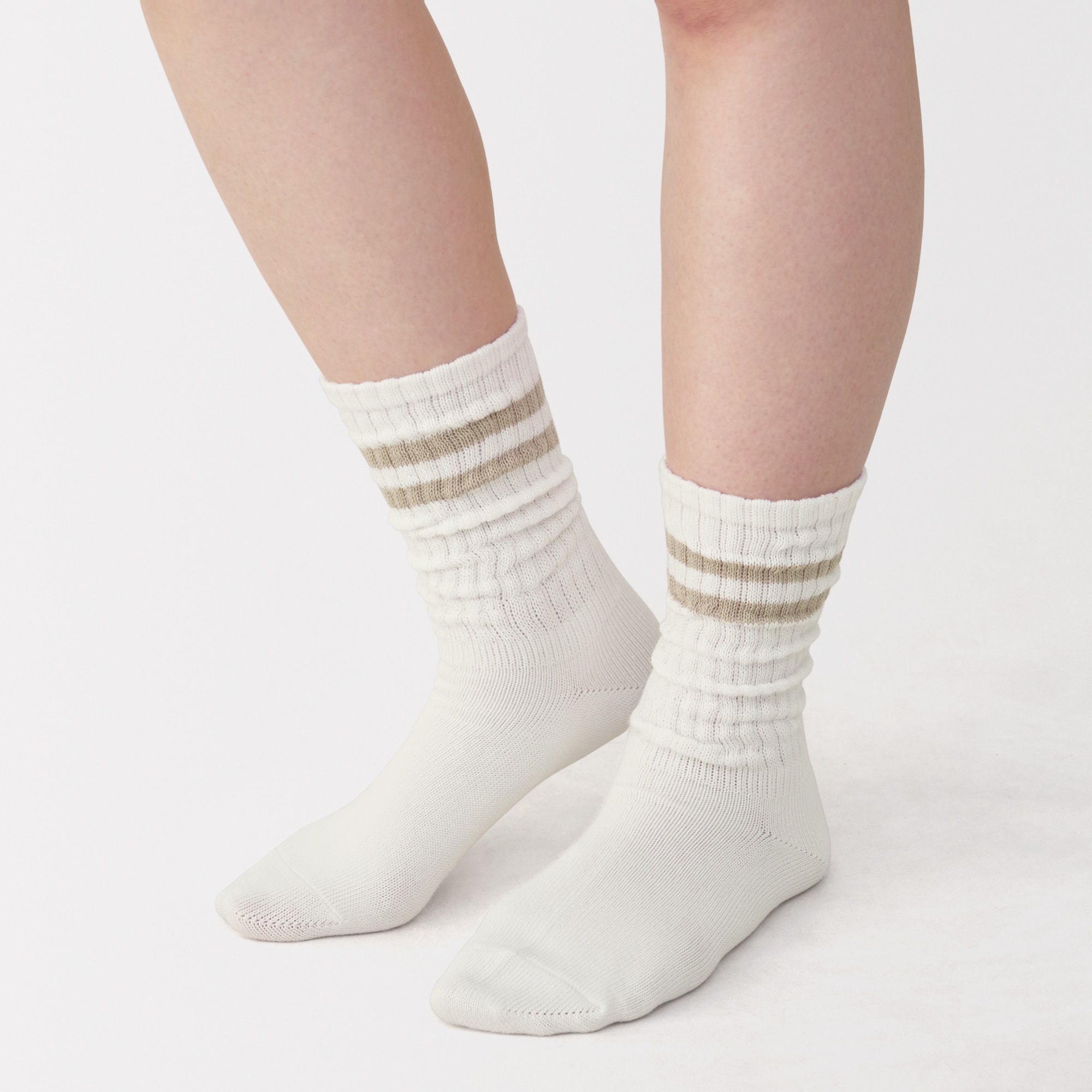 婦人 足なり直角 履き口やわらか くしゅっと履ける リブ編み靴下