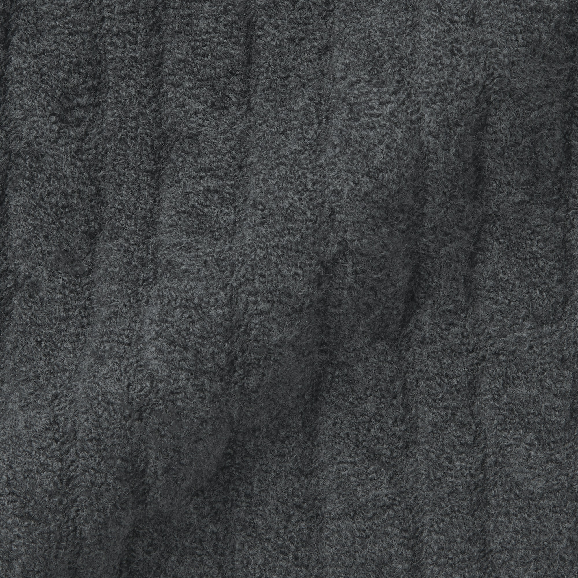 婦人　コットン混もこもこキャミソール　ケーブル柄