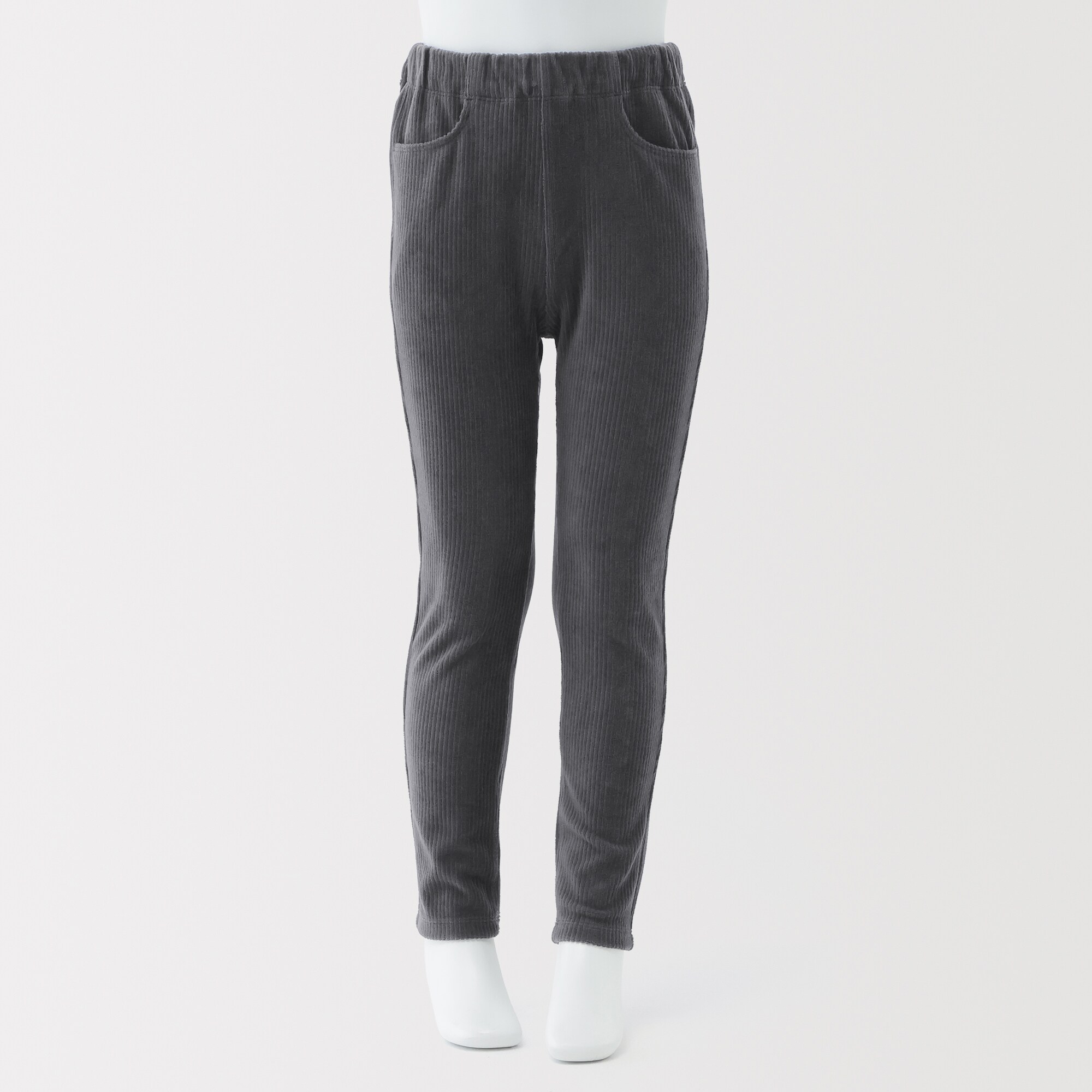 キッズ　ジャージーストレッチコーデュロイレギンスパンツ