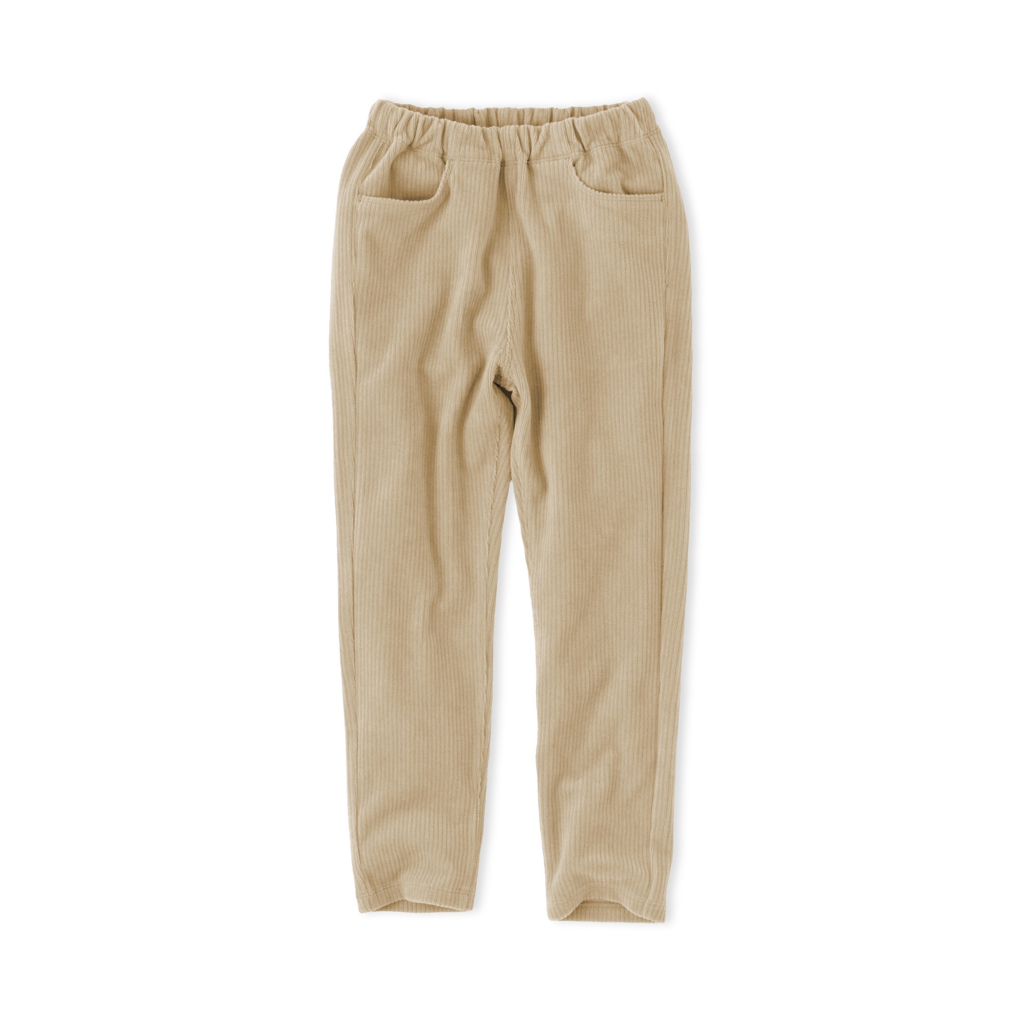 キッズ　ジャージーストレッチコーデュロイレギンスパンツ