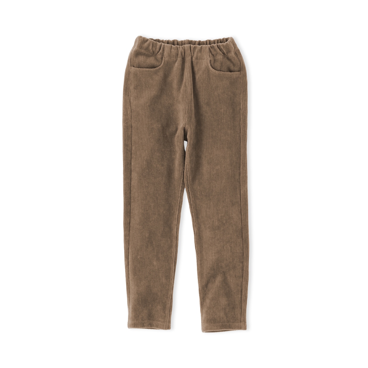 キッズ　ジャージーストレッチコーデュロイレギンスパンツ