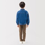 キッズ　ジャージーストレッチコーデュロイレギンスパンツ