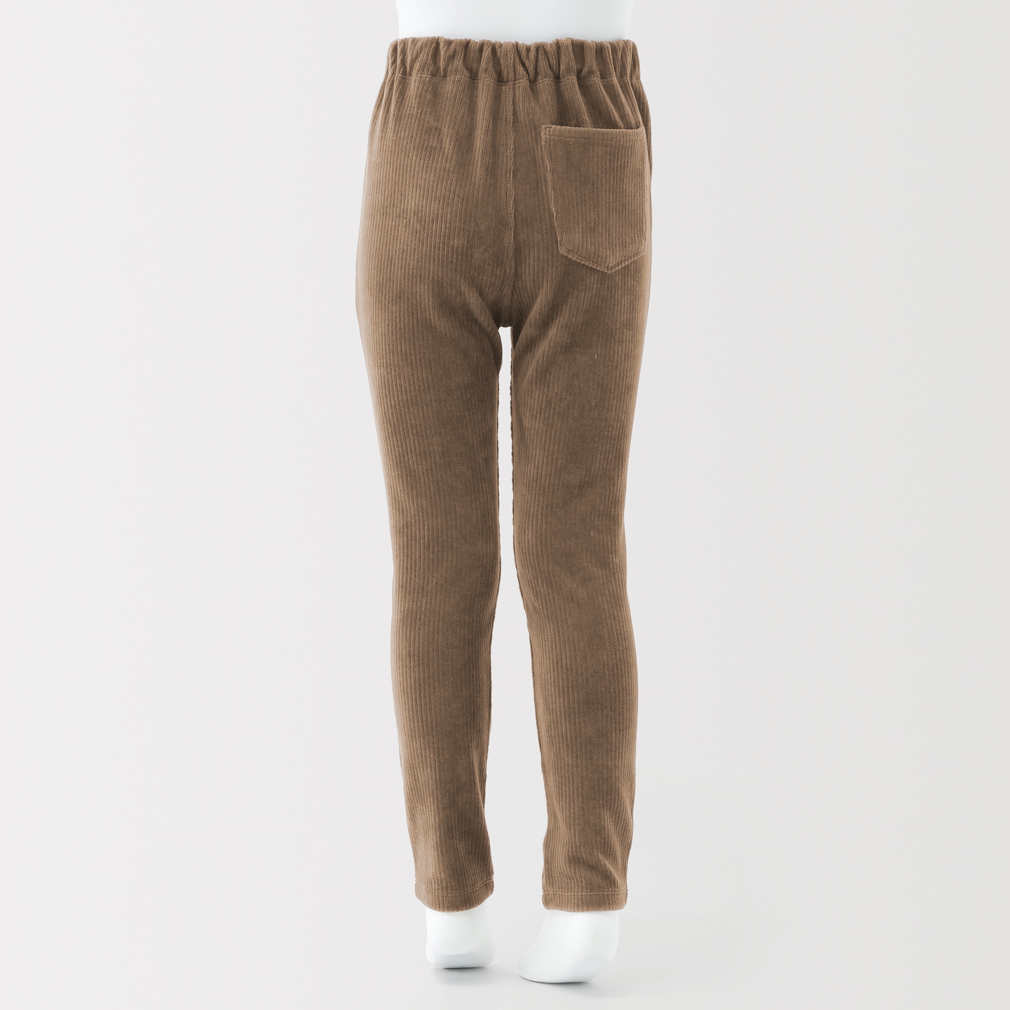 キッズ　ジャージーストレッチコーデュロイレギンスパンツ