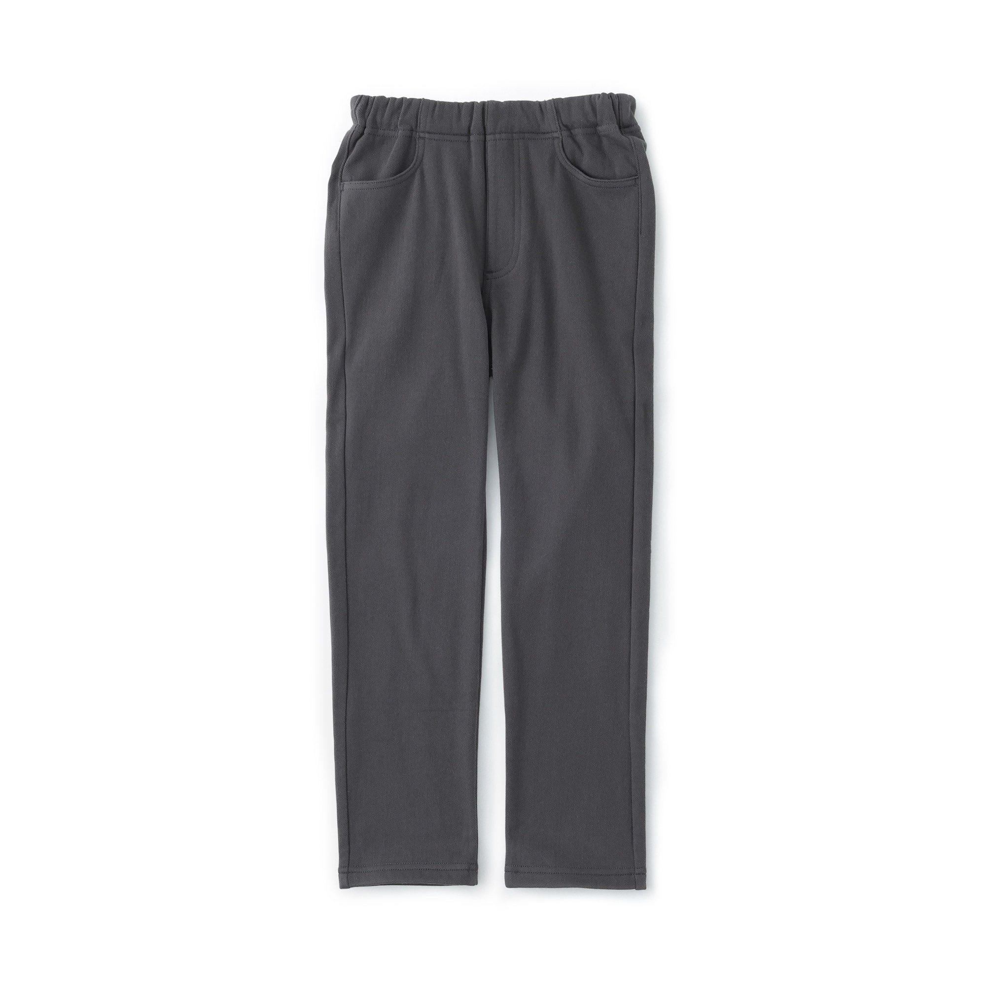キッズ　ストレッチ裏起毛スリムフィットパンツ