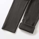 キッズ　ストレッチ裏起毛スリムフィットパンツ