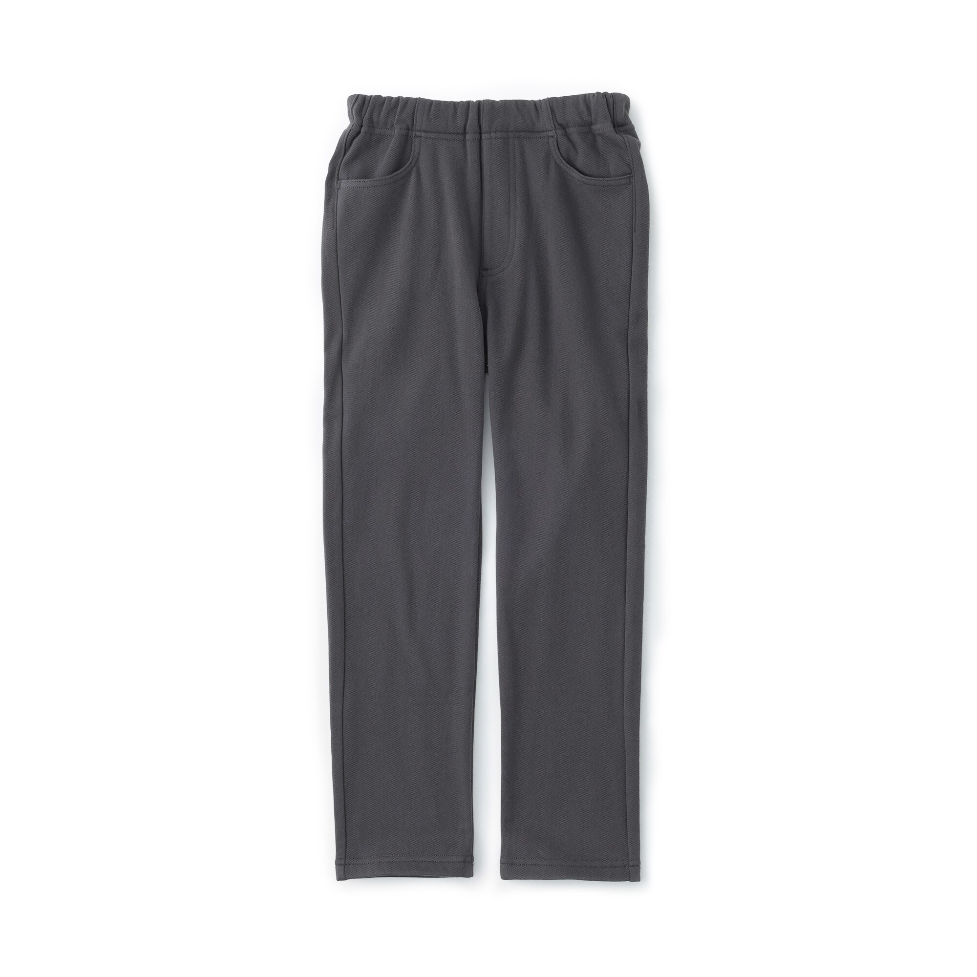 キッズ　ストレッチ裏起毛スリムフィットパンツ
