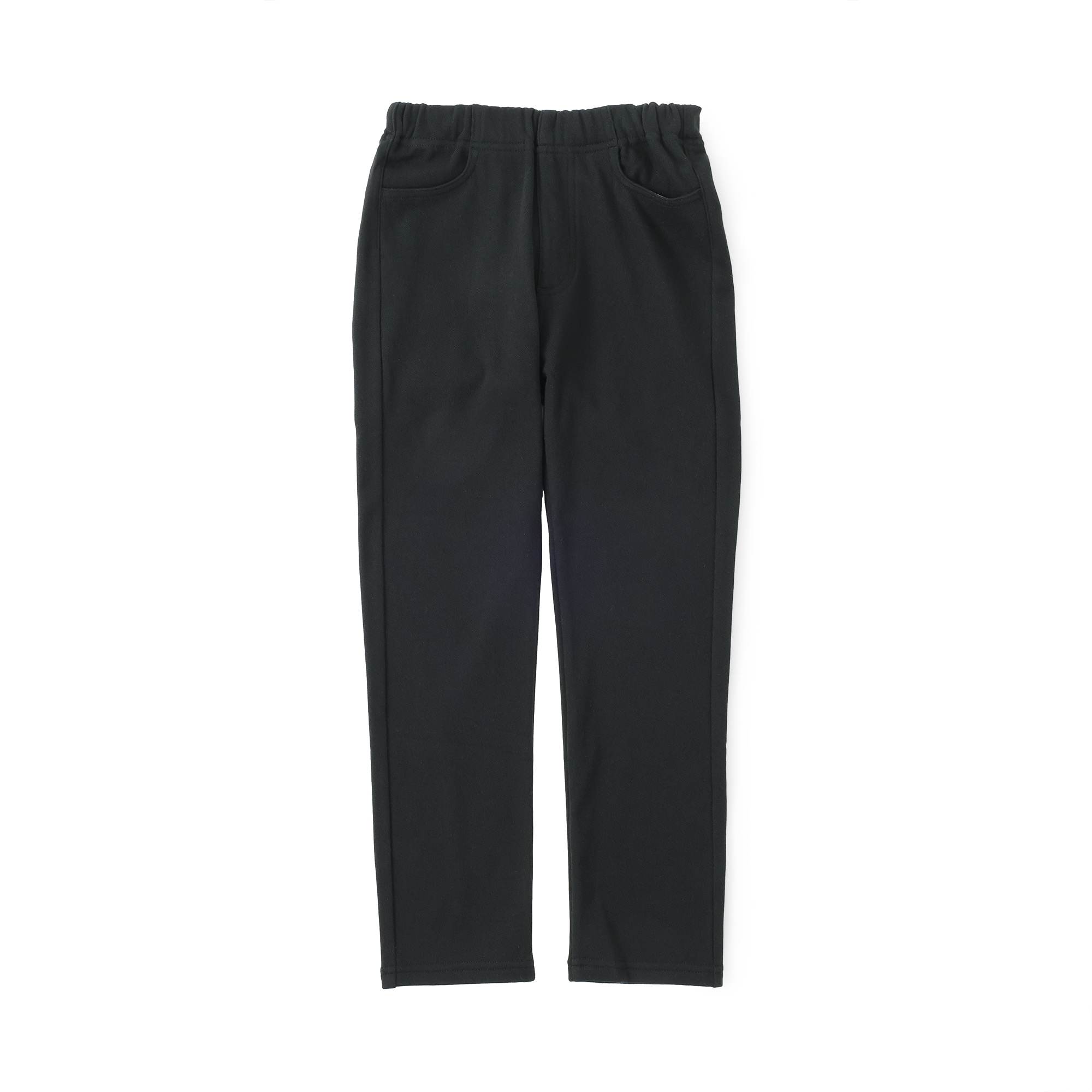 キッズ　ストレッチ裏起毛スリムフィットパンツ