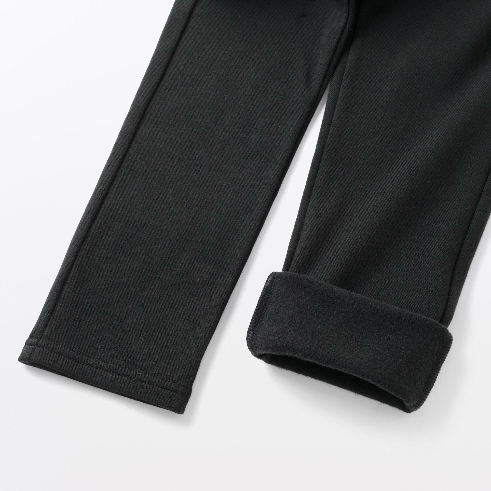 キッズ　ストレッチ裏起毛スリムフィットパンツ