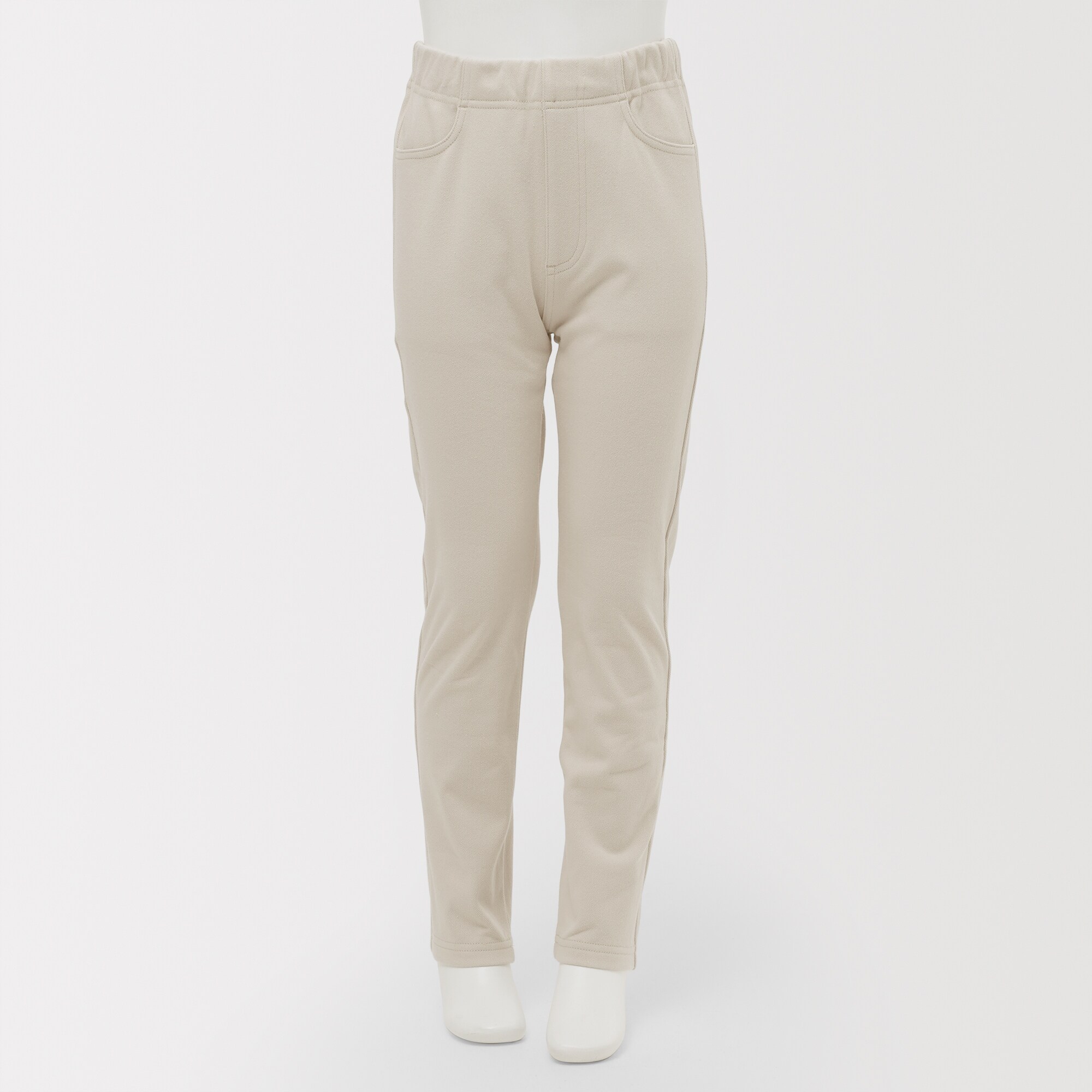 キッズ　ストレッチ裏起毛スリムフィットパンツ