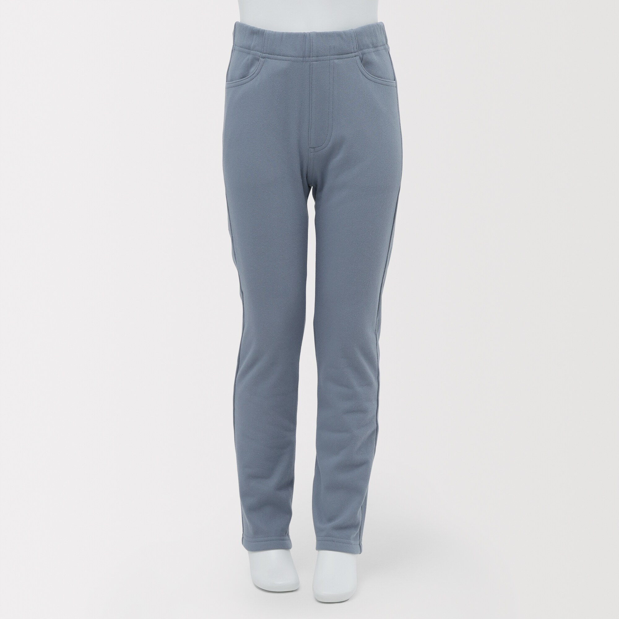 キッズ　ストレッチ裏起毛スリムフィットパンツ
