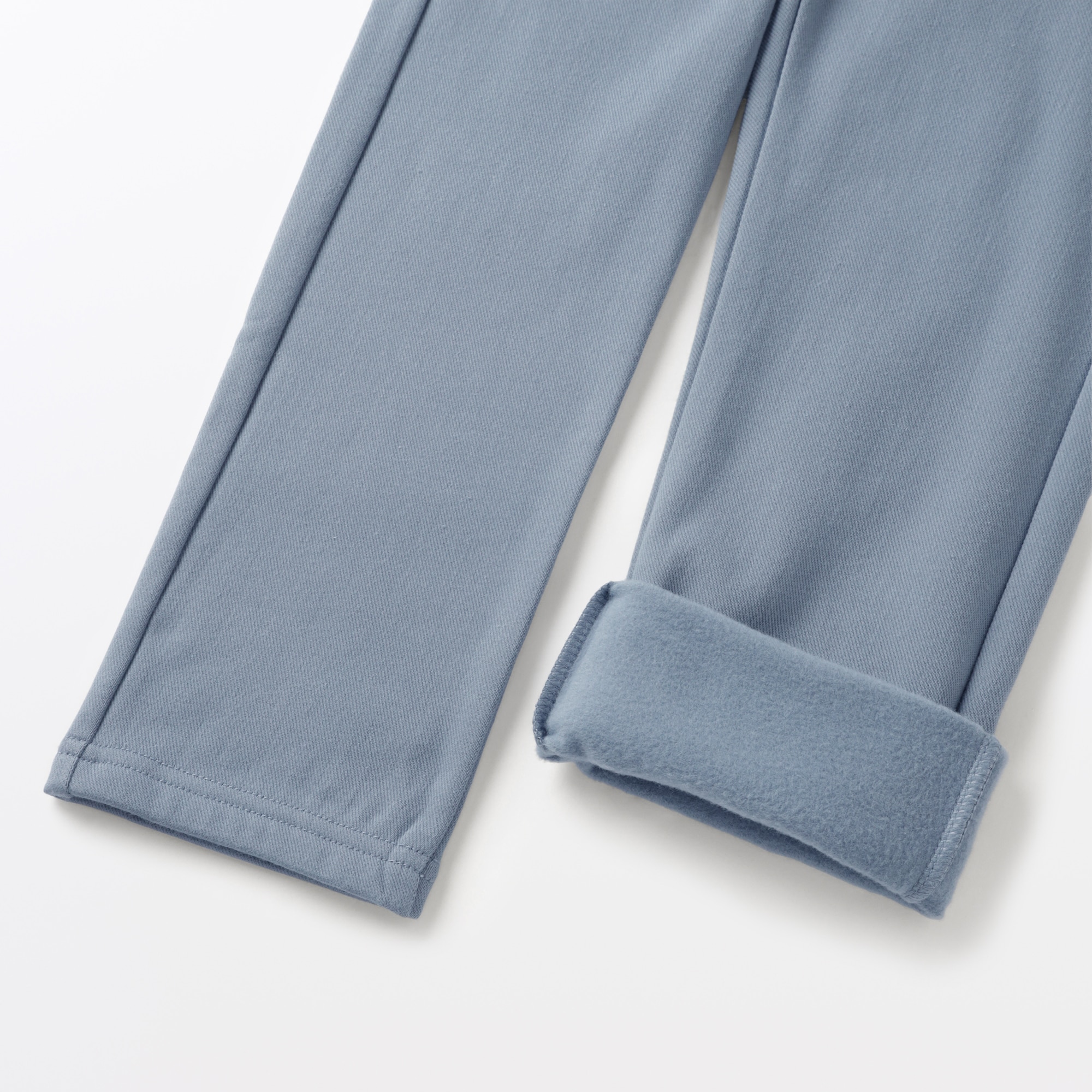 キッズ　ストレッチ裏起毛スリムフィットパンツ