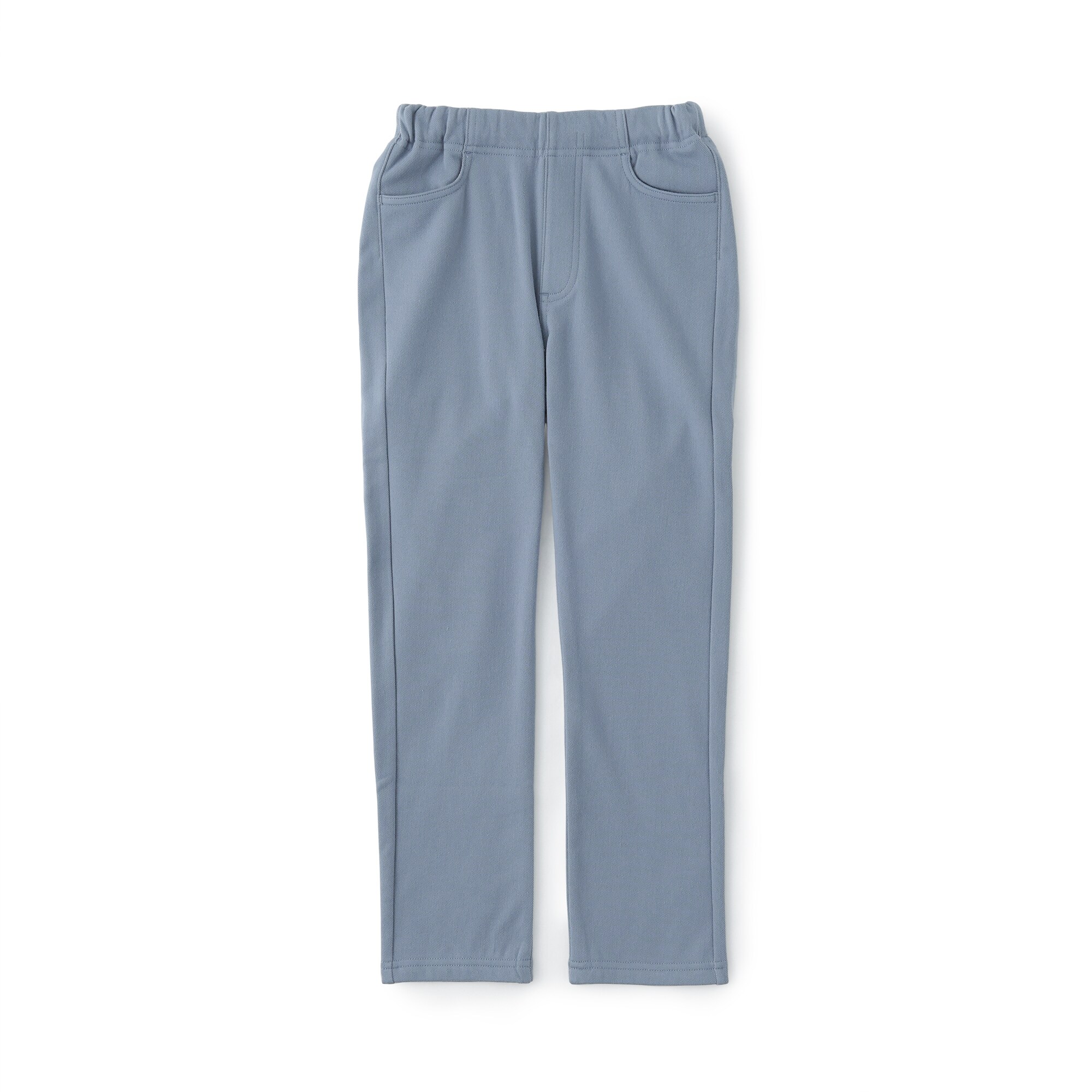 キッズ　ストレッチ裏起毛スリムフィットパンツ