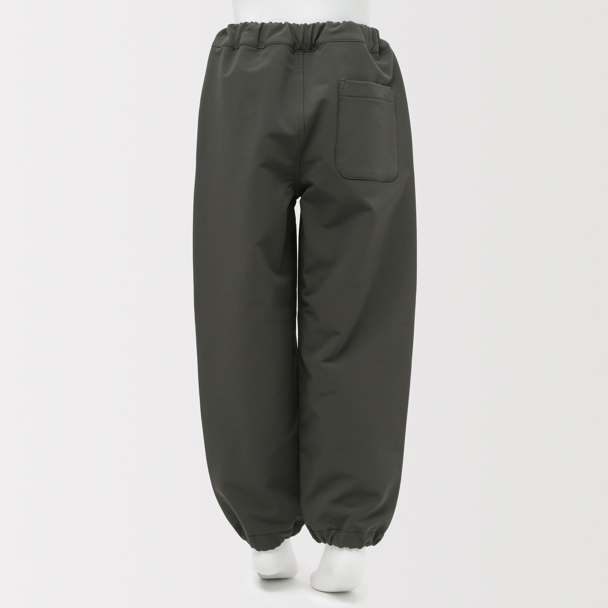 キッズ　防風裏起毛ストレッチジョガーパンツ